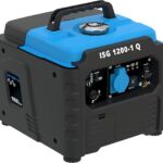 Güde Inverter Stromerzeuger ISG 1200-1 Q (4-Takt Motor, Benzin, 1,3/1,76 (kW/PS), 1x 230V, 2x USB, max. 1200W, Laufzeit bis 6 h, Tank 3 l, Überlastungsschutz, LED-Display, Zubehör, Gewicht 12,4 kg)