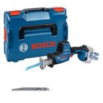 Bosch Professional 18V System Akku Säbelsäge GSA 18V-24 (inkl. S922EF, S2345X, Leiterhaken-Set, L-BOXX)