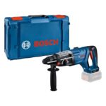 Bosch Professional 18V System Akku-Bohrhammer GBH 18V-28 D (KickBack Control, inkl. Reinigungstuch, Zusatzhandgriff, Tiefenanschlag, Einlage, XL-BOXX, ohne Akku/Ladegerät)