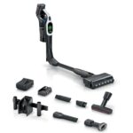 Bosch Akku-Staubsauger Unlimited 10 BTS1042WAC, Testsieger, kabellos, MicroClean Technology, TFT Display, HEPA-Filtersystem, 10 Jahre Motorgarantie, 2x 4 Ah Akku, LED-Licht, Schnellladegerät, weiß