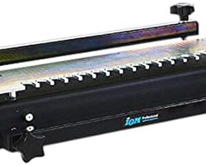 IGM Zinkenfräsgerät FD 300 – inkl. Schablone & Fräser für halbverdeckte Schwalbenschwanzzinken – für Werkstücke bis 305 mm – inkl. Kopierring – geeignet für gängige Oberfräsen