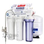 iSpring RCC7AK 6 Stufiges Umkehrosmose Trinkwasser Filtersystem, 75GPD mit Alkalien & Mineralien Filter, NSF-zertifiziert, Untertisch Umkehrosmoseanlage für Trinkwasser