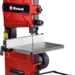 Einhell Bandsäge TC-SB 200/1 (werkzeugloser Sägeblattwechsel, Parallelanschlag, Höhenverstellung, kugelgelagerte Führung, Tisch stufenlos neigbar)