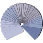 SIQUK 36 Stück Schleifpapier Set 1500 2000 2500 3000 5000 7000 Grit Schleifpapier Sortiment Trocken/Nass Sandpapier für das Automobilschleifen von Holzmöbeln, 9 x 3,6 Zoll