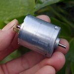 CETEOR Kleiner Motor, Mini-Motor, Motor RS-360SH-16260 Motor für Heißluftpistole, DC 12 V-24 V, 13800 U/min, Hohes Drehmoment Micro 360 Motor für Präzisions-Büroausrüstung, Tintenstrahldrucker,