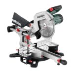 Metabo Kapp- und Gehrungssäge KGS 254 M – 613254000 – Mit Precision Cut Line, 254 mm Sägeblatt und Zugfunktion – 2 m Kabellänge