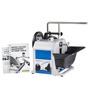 Tormek T-8 Custom | Kreiere Dein eigenes wassergekühltes Schleifsystem | T-8 Custom ohne Schleifscheibe und Abziehscheibe, DE-Version: Einphasig 200 W (Aufnahme) 230 V