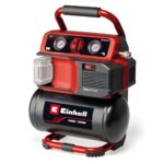 Einhell Akku-Kompressor TE-AC 18/75 Li OF-Solo Power X-Change (18 V, max. 8 bar, 5 l Tank, 75 l/min Ansaugleistung, 2 Manometer, ölfrei, ohne Akku)