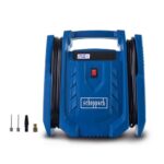 Scheppach Mobiler Kompressor Airforce 7 SC | Arbeitsdruck 8 bar | Ansaugleistung 24 L/min | Betreibbar mit AC 230 – 240 V~ / 50 Hz DC 12 V | inkl. Zubehör