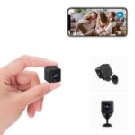 Mini Kamera, 4K HD WLAN Überwachungskamera Innen WiFi Kamera Live Übertragung Handy APP Für Micro Camera Indoor Mit Akku Kompakte Kleine Sicherheitskamera mit Bewegungsmelder/Nachtsich (A18PRO)