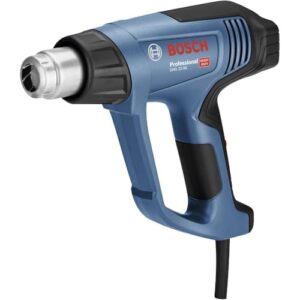 Bosch Professional Heißluftgebläse GHG 23-66 (Leistung 2.300 Watt, Temperaturbereich 50-650 °C, Display, inkl. 2 Düsen, WerkzeugHandwerkoffer)
