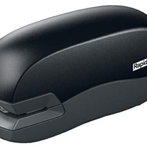 Rapid F Serie 10BX Mobiles Elektrisches Heftgerät, 10 Blatt, batteriebetrieben, Kunststoff/Metall, Schwarz, 5000294