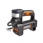 WORX WX092.9 Akku-Kompressor - 4 in 1: multifunktionale Luftpumpe mit punktgenauer Digitalanzeige & Druckkontrolle, Arbeitsleuchte & SOS-Notsignalleuchte - max. 10 bar - ohne Akku & Ladegerät