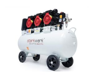 Starkwerk Flüsterkompressor SW 477/10 (100L, 10 Bar, 400V)