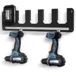 5er Wandhalterung für Makita Akkus, Akkuhalter für Makita 14,4V & 18V Akkus, Akku-Halterung Wandhalter fur Ordnung in der Werkstatt und Auto