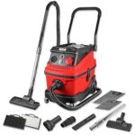 WALTER Industriestaubsauger 3-in-1 mit Wasserfilter, 1600 W, 230 V, Nass- & Trockensauger, mit Steckdose für Synchronbetrieb, Starke Saugleistung bis zu 18 KPa, inkl. umfangreichen Zubehör-Set