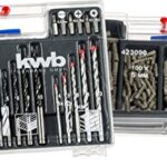 kwb KRAFTIXX 300-tlg. Bit-, Dübel-, Bohrer-, Koffer-Set mit Bits, Holz-Bohrer, Metall-Bohrer & Stein-Bohrer – unterschiedliche Universal-Dübel von 5 – 10 mm