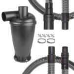 PRIMEBAG Zyklon-Vorabscheider-Set mit Gewebeschlauch für alle Industriesauger mit 58mm Anschluss (5 Meter)