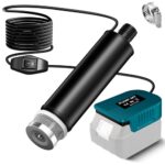 Wasserpumpe für Makita Akku 18V, Tauchpumpe Teichpumpe Ansaugpumpen Pumpe mit 4m-Kabel 30L/Min für Gartenbewässerung, Schwimmbäder, Teiche, Springbrunnen, Aquarien, Badewannen (Kein Akku)
