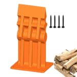 Manueller Holzspalter – robuster Anzündspalter aus Gusseisen, handliches Holzspaltwerkzeug, sicherer und effizienter Holzspaltkeil, praktischer Brennholzspalter für Zuhause und Außenbereich, 18 x 10