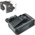Bosch Schnellladegerät AL 18V-44 (18V System; 4,4A Ladestrom, Akku-Ladezeit 2,0/2,5/4,0/6,0 Ah: 34/44/59/87 min; integrierte Wandhalterung)