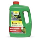 Neudorff BioKraft Grundstoff Essig Konzentrat – 100% natürlicher Unkrautvernichter für 500 m² befestigte Flächen wie Wege und Terrassen, 3 Liter