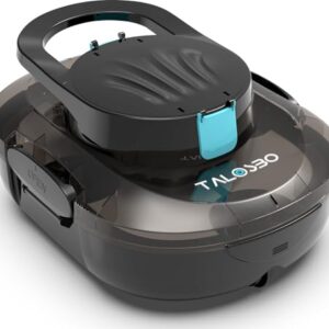 TALOSBO S1PRO 2026 Upgrade Poolroboter mit 120 Min Automatisch Reinigungszeit, Poolsauger Akku mit Dual-Motoren, 2,5H Ladezeit, Leichter Poolreiniger für Oberirdische Pools bis 100 m²