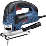 Bosch Professional Stichsäge GST 150 BCE (Hubzahl bei Leerlauf: 500 – 3.100 min-1, inkl. Saugdüse, Abdeckhaube, Gleitschuh, Spanreißschutz, 1x Sägeblatt T 144 D, Handwerkoffer)