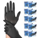 FRANZ MENSCH 1000 Stück Hygostar Einweghandschuhe Safe Light, Einmalhandschuhe Größe XL, reißfeste Nitrilhandschuhe, puderfrei, latexfreie Gummihandschuhe, Handschuhe Einweg, in XS, S, M, L, XL & XXL