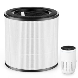 Air 2000 Ersatzfilter für Bosch Air 2000 Luftreiniger, 3-in-1 HEPA-Filter mit Hocheffizienter Aktivkohle und Vorfilter