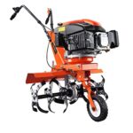 FUXTEC Benzin Gartenfräse Set FX-AF1139 inkl Breitenerweiterung Motorhacke Ackerfräse Bodenfräse Bodenhacke Kultivator mit Räder 139ccm 2,2KW