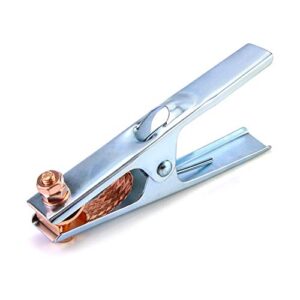 QWORK® Erdungsklemme, Masseklemme, masseklemme schweißgerät, professionelle Schweißausrüstung, für die meisten Schweißgeräte, 300 A