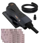 Elektrischer exzenterschleifer, 350W MAXXT 3.0mm Orbitalschleifer schleifmaschine, bürstenloser Motor, exenterschleifmaschine 10000 U/min für Holzbearbeitung