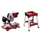 Einhell Akku-Kappsäge TE-MS 18/210 Li-Solo Power X-Change (Li-Ion, 18 V, 3.000 min-1, neigbarer Sägekopf, X-Tend Werkstückauflagen, HM-Präzisionssägeblatt, ohne Akku und Ladegerät)