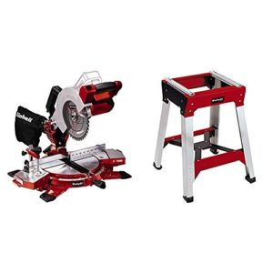 Einhell Akku-Kappsäge TE-MS 18/210 Li-Solo Power X-Change (Li-Ion, 18 V, 3.000 min-1, neigbarer Sägekopf, X-Tend Werkstückauflagen, HM-Präzisionssägeblatt, ohne Akku und Ladegerät)