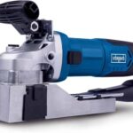 Scheppach Lackfräse LFR720 | zur Entfernung von Farben und Lacken | 720W Leistung | Drehzahl 10.000 min-1 | Fräsbreite 80mm | Frästiefe 0 – 0,3mm | inkl. 4 Wendemesser (vormontiert) und Absaugadapter