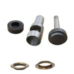 WedDecor 30mm Bronze Ösen Und Tüllen Hohl Loch Stanze Befestigung Hand Werkzeugset für DIY Basteln Projekte, Lederwaren, Vinyl Banner, Pool Abdeckungen, 10pcs