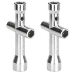 quyueug 4-in-1-Kreuzschlüssel - Mini Schraubenschlüssel - M2/M2,5/M3/M4 - RC Werkzeug - Wartungswerkzeug für RC Modell Auto LKW Buggy