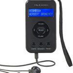 VR-Radio DAB Miniradio: Digitales Taschenradio mit DAB+/FM, Akku, LCD-Display, DRC & Ohrhörern (Taschenradio mit Kopfhörer, Mini, Plus)