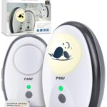 reer Rigi Digital Babyphone | 300 m Reichweite | Mit Nachtlicht und Gegensprechfunktion | VOX-Funktion | FHSS-Technologie | Akku- oder Netzbetrieb | Qualität vom Erfinder