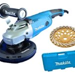 Betonschleifer/Estrichfräsen Set 180mm inkl. Koffer