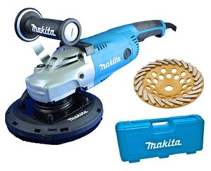 Makita Betonschleifer-Set 180mm GA9020R inkl. Absaugung & Koffer