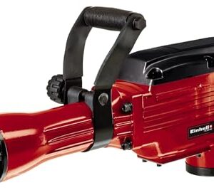 Einhell Abbruchhammer TC-DH 43 (1.600 W, 43 J Einzelschlagstärke, robuste SDS-hex-Werkzeugaufnahme, 180°-verstellbarer Zusatzhandgriff, inkl. Spitz- und Flachmeißel, Koffer)