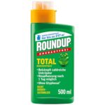 Roundup Unkrautfrei TOTAL Konzentrat, 500 ml - Unkrautvernichter, zur Bekämpfung von Unkräutern, Gräsern und Moos