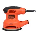 Black+Decker Exzenterschleifer BEW210 (230W, Scheiben-Ø 125 mm, mit integrierter Staubabsaugung, zum Schleifen/Polieren, Klettfix-System, inkl. 1 Schleifpapier K120)