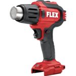 Flex Akku-Heißluftpistole 18 V HG 530 18 (zwei Temperaturstufen 260°/530°C, mit LED-Licht, kompakte und ergonomische Bauform) 531493