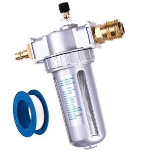 TC TECHNIC Druckluft-Leitungsöler 1/2" inkl. Kupplungen