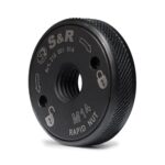 S&R Schnellspannmutter M 14 in Industrie-Qualität, Schnell Spannmutter für alle Winkelschleifer von AEG, Black & Decker, Dewalt, Flex, Hitachi, Metabo, Makita uvm