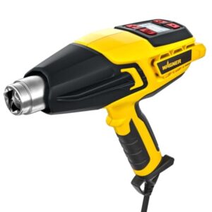 Wagner Heißluftpistole FURNO 500 - max. 600°C, 2000 W, Luftmenge 800 l/min, ergonomischer Handgriff inkl. Zentrier- und Abstrahldüse & LED-Anzeige