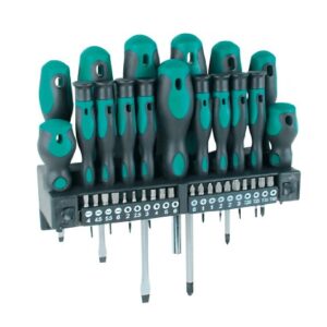 Brüder Mannesmann Werkzeug 37-tlg. Schraubendreher+Bitsatz, M11415